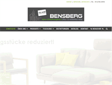 Tablet Screenshot of bensbergwohnen.de